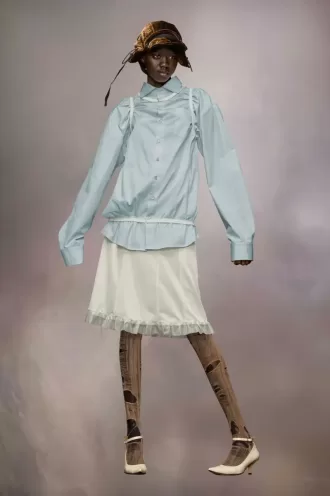 Chemise passepoilée Maison Margiela