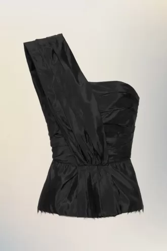 Haut drapé asymétrique