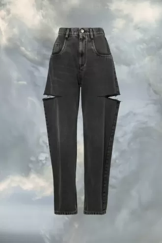 Jean découpé Maison Margiela