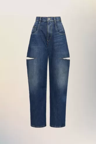Jean découpé Maison Margiela