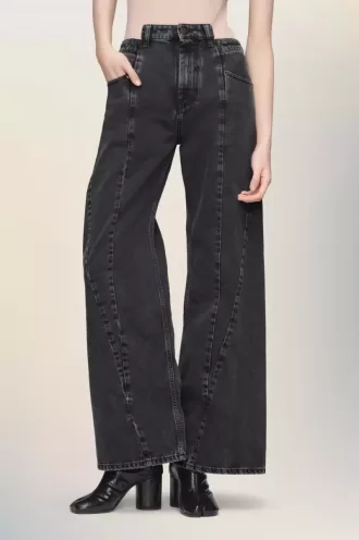 Jean découpé Maison Margiela