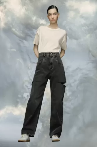 Jean découpé Maison Margiela