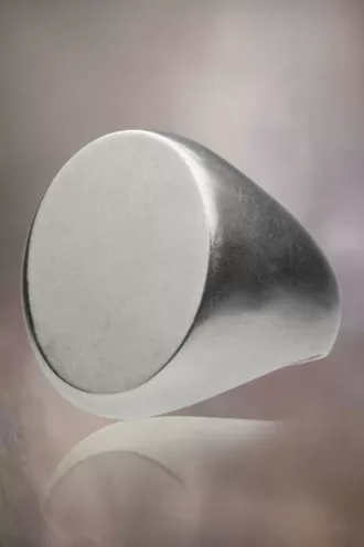 Maison Margiela Bague chevalier ovale