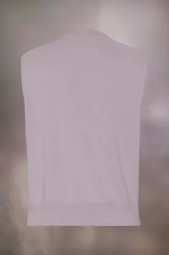 Maison Margiela Gilet à col en V en laine