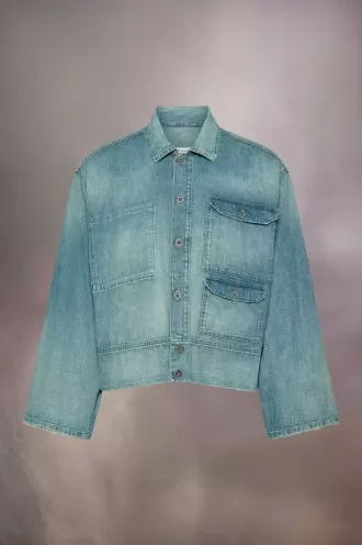 Maison Margiela Veste caban en jean