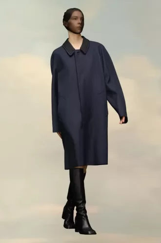 Manteau en laine et viscose Maison Margiela