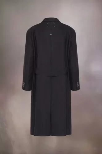 Manteau long tissé Maison Margiela