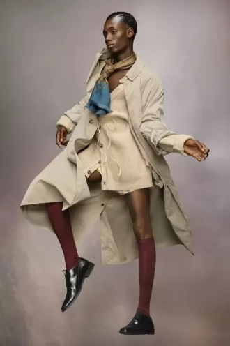 Manteau pêche Maison Margiela