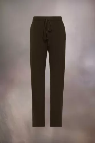 Pantalon en maille cachemire