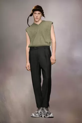 Pantalon en mohair Maison Margiela