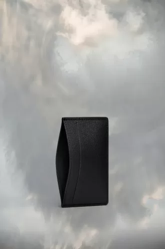 Petit porte-cartes en cuir