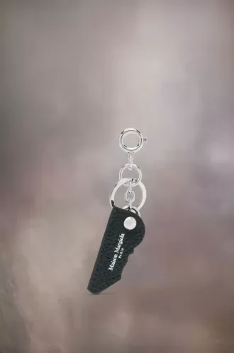 Porte-clés en cuir avec logo